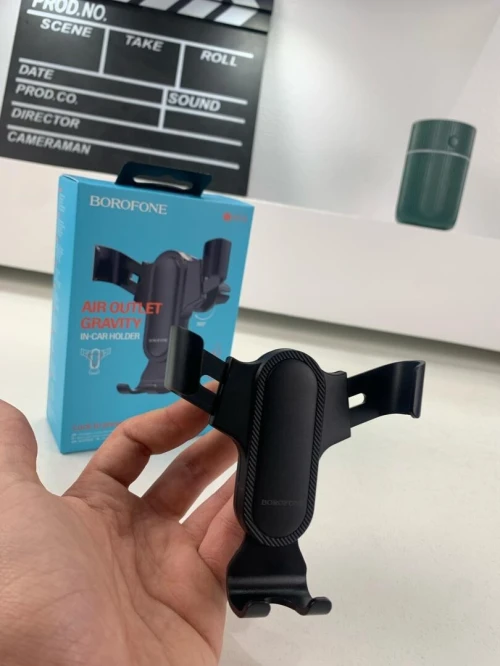 Support de voiture Borofone BH74 Rock Gravity Grip Noir حامل هواتف