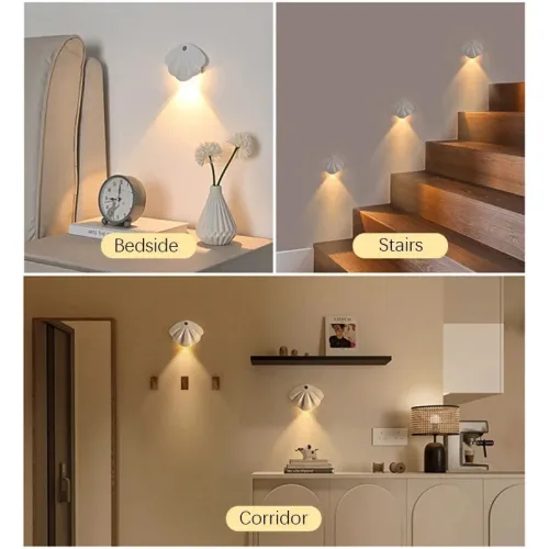 Lampe Murale LED USB avec Capteur de Mouvement  Pack 1 pcs