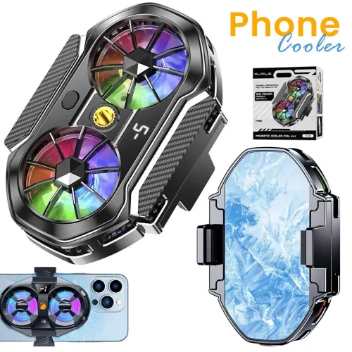 Refroidisseur de téléphone portable à double ventilateur FS06  مبرد هواتف