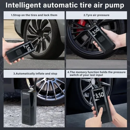 Wierless Pompe à Air Portable مضخة هواء محمولة