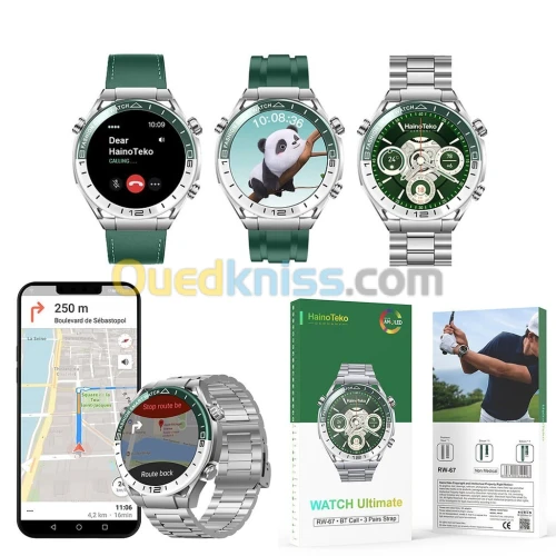 Smart Watch Haino Teko RW67 Navigation Maps au Poignet & Design Élégant