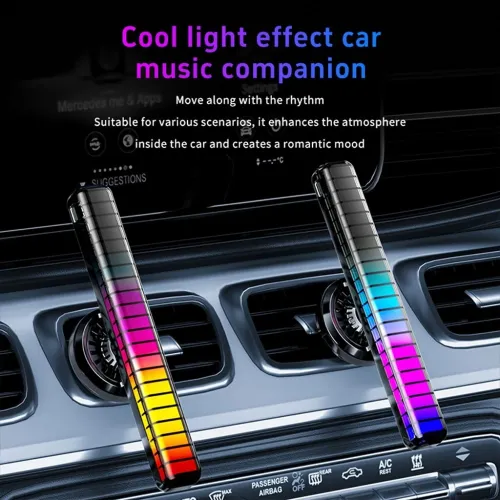 Lampe Voiture RGB avec Humidificateur et Musique 1pcs