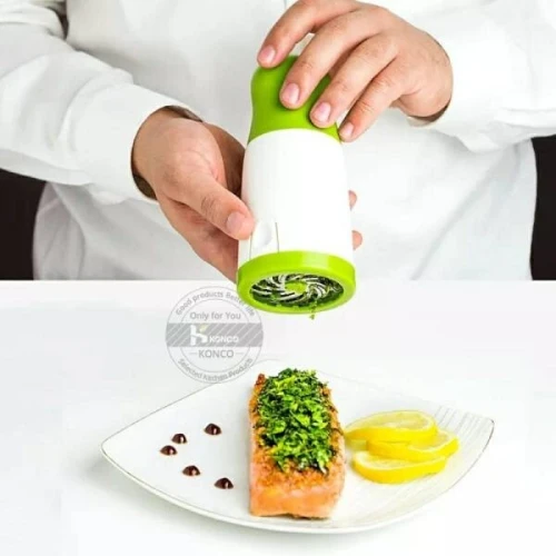 Moulin à Herbes + Mini Hachoir Électrique + Capsule de Conservation 