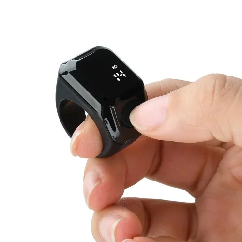 Bague de Zikr Numérique  Bluetooth avec Affichage OLED