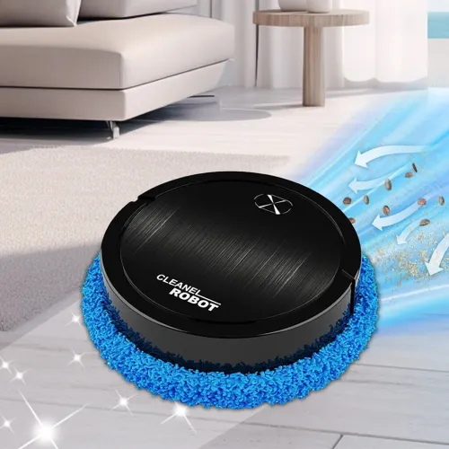 Robot de Nettoyage pour Sols avec Microfibres Haute Performance