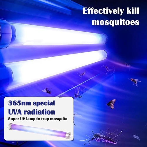 Lampe Anti-Moustiques Électrique 12W Double Tube UV  مصيدة الباعوض