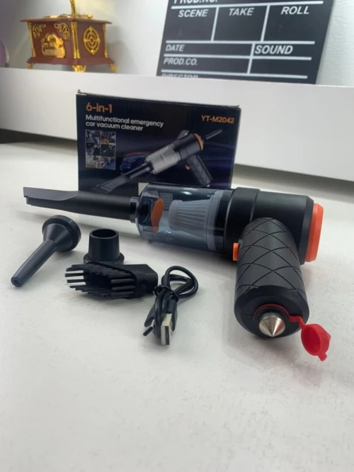 Aspirateur et souffleur 2en1 rechargeable par USB Compact et puissant 
