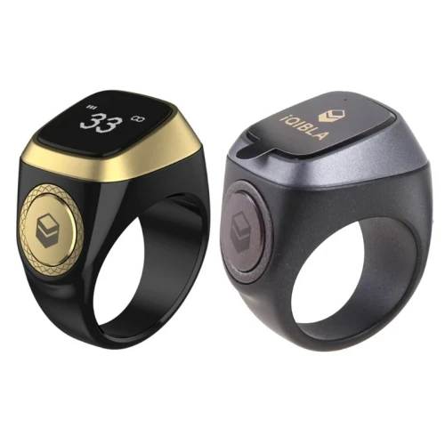 خاتم التسبيح الالكتروني الذكي IQIBLA يساعدك على التسبيح والتذكر  -Zikr Ring Tasbih Counter
