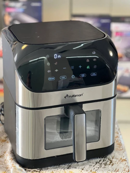 Multismart MS-AF3528 Friteuse Numérique Sans Huile 8L XL- programmes-Ecran tactile LED 1800W