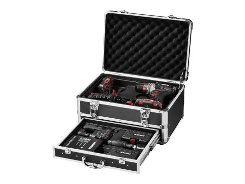 Visseuse Perceuse à Percussion Parkside Performance 20V Brushless 2 Batteries Chargeur accessoires
