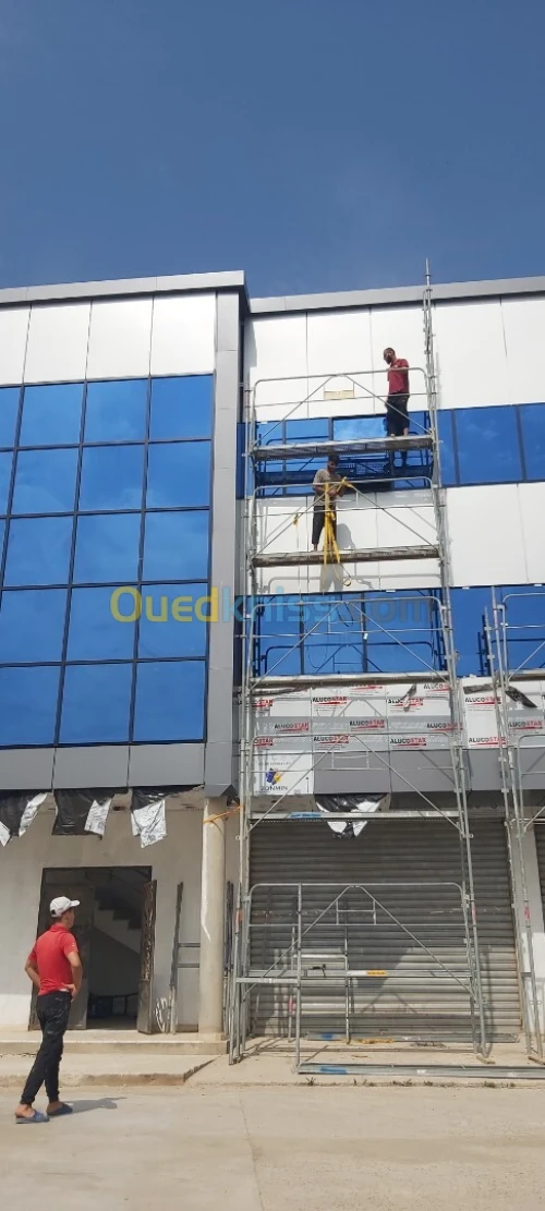 ALUCOBOND / HPL / CCV /terre cuit....