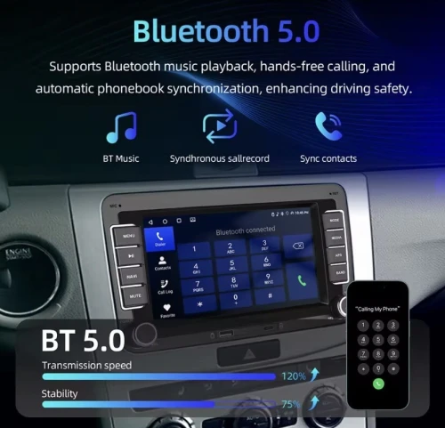 Tablette golf 6 CarPlay android auto