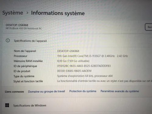 HP ProoBok 450 G8