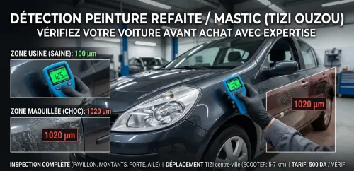 Détection de mastique