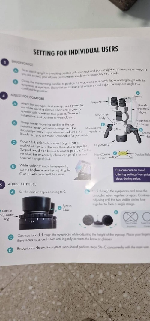 Microscope chirurgicale 