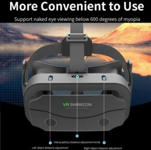 À VENDRE, Casque de Réalité Virtuelle VRSHINECON 