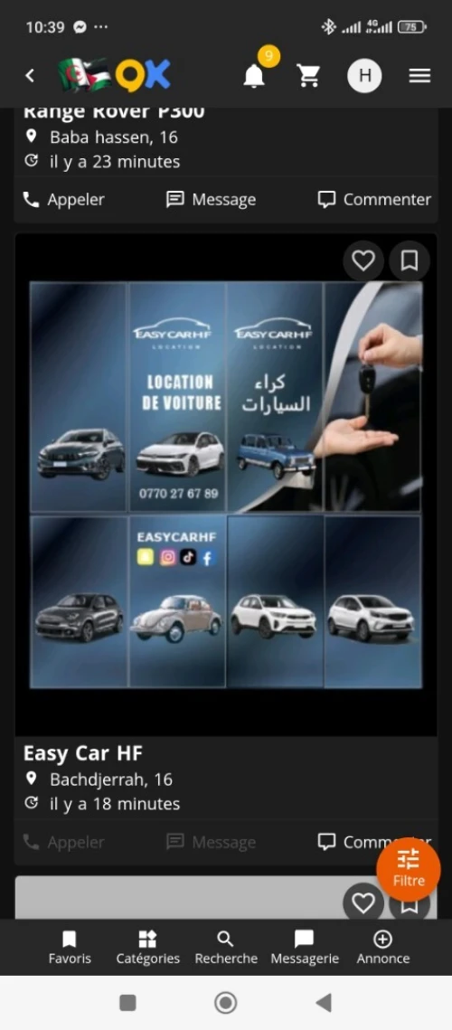 Easy Car HF location de voiture avec ou sans chauffeur