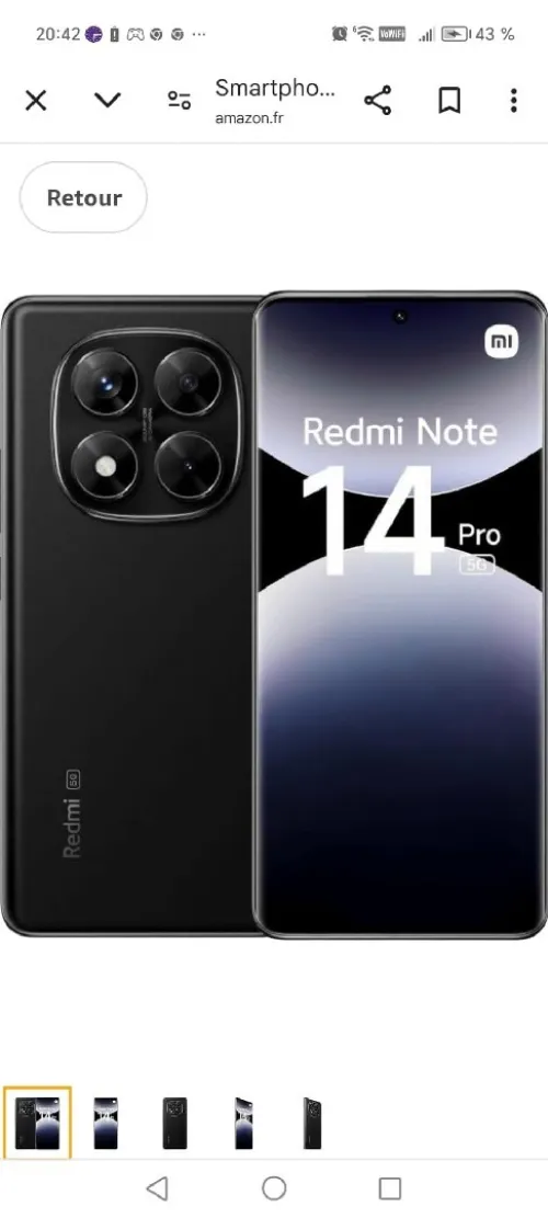 Xiomi redmi Xiomi redmi note 14 pro 5G