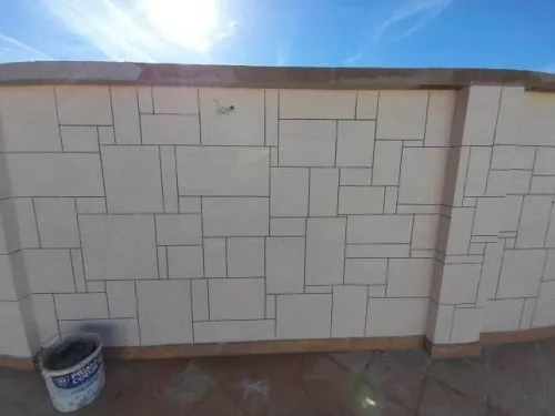 Travaux plâtre mp75 et monocouche 