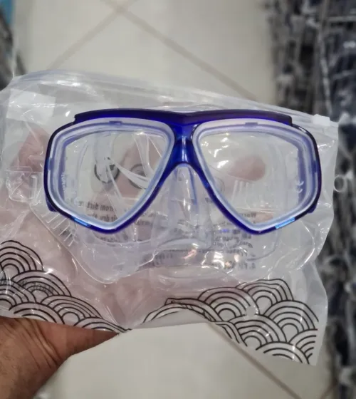 Masque de natation Clear Bleu
