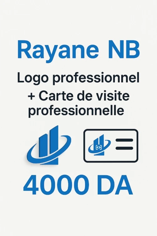 Création de logo professionnel 