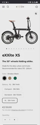 Exxite XS 2025