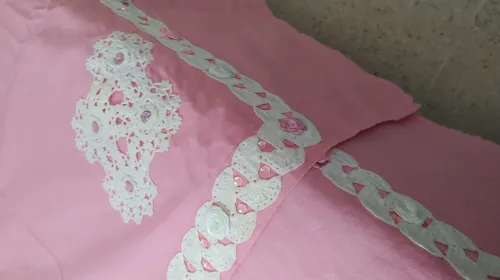 Drap traditionnel ( crochets)