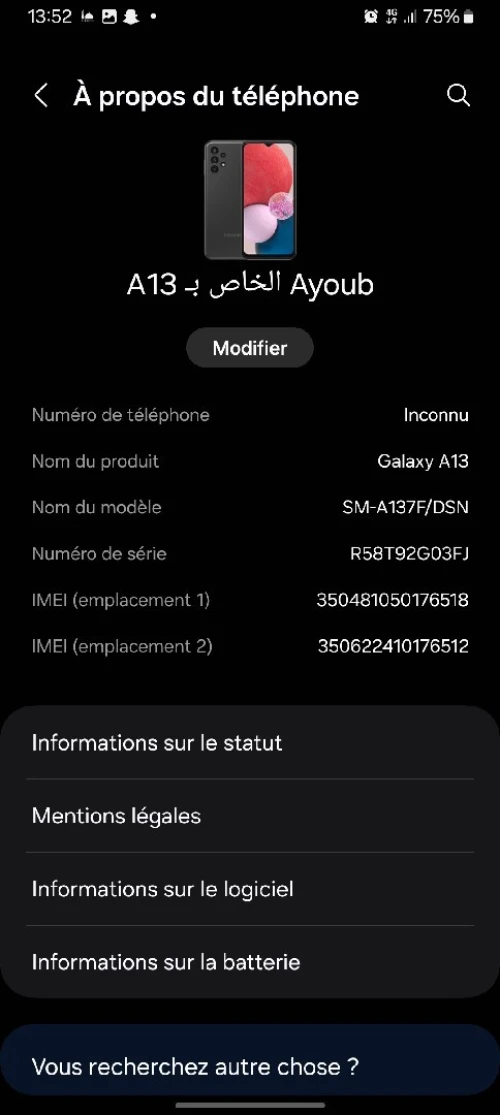 Samsung Galaxy A13