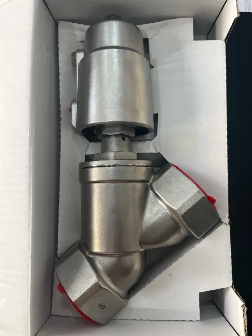 Vanne inclinée la marque Genebre en inox 316 2"