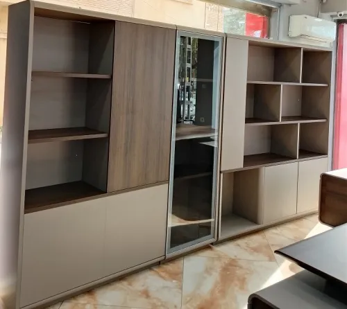 Ensemble bureaux + bibliothéque