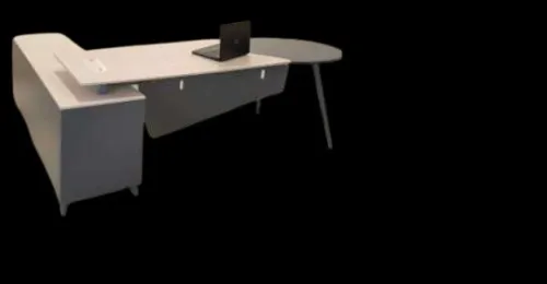 Bureau 2m30 + bibliothèque