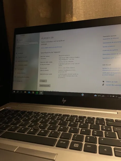 Pc hp elite book 