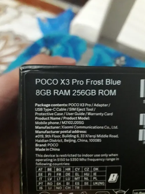 Poco Poco x3 pro
