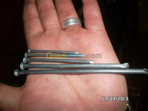 Fabrication des clous &fil en acier 