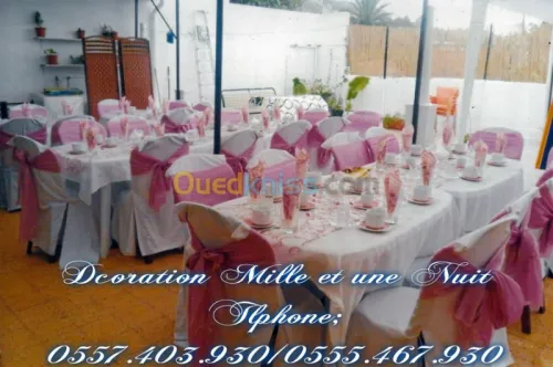 Mariage, anniversaire , Réception, etc