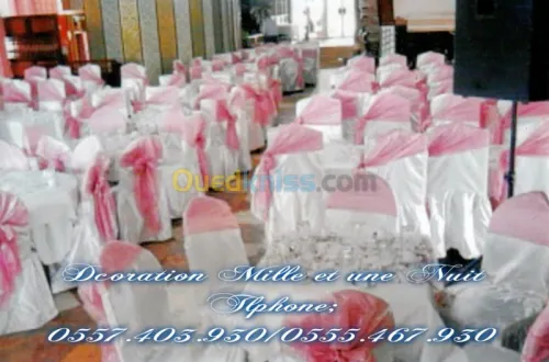 Mariage, anniversaire , Réception, etc