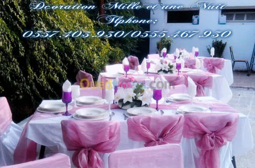 Mariage, anniversaire , Réception, etc