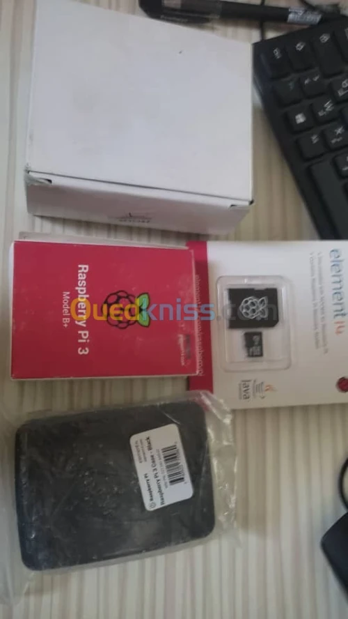 raspberry pi 3B +boite +alimentation+Sd8go (mawaqit installé)