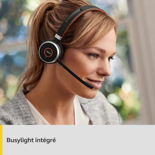 Jabra Evolve 65 Stereo Casque supra-auriculaire sans fil 