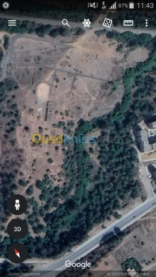 Vente Terrain Bouira Kadiria