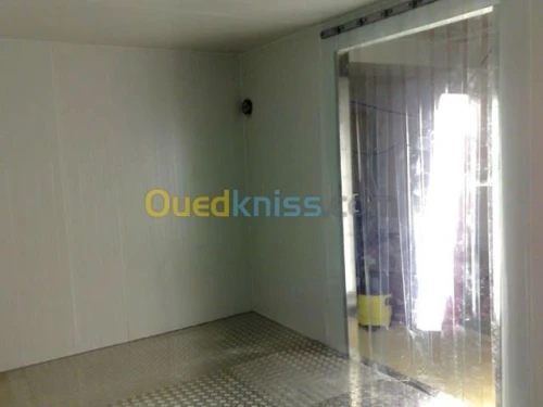 fabrication et montage chambre froide