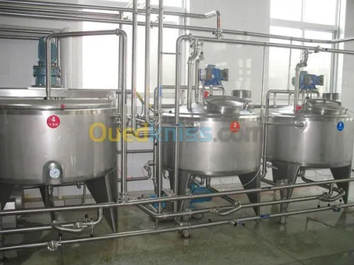 fabrication de matérielle de jus