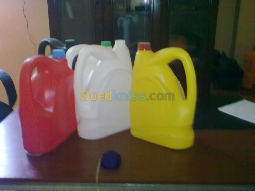 emballage plastique bidon 5L, 2L.....