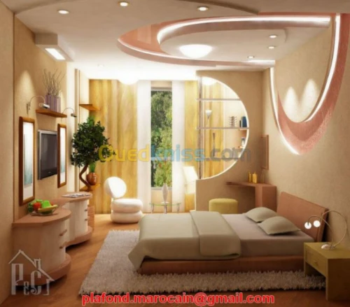 décoration plafond marocain