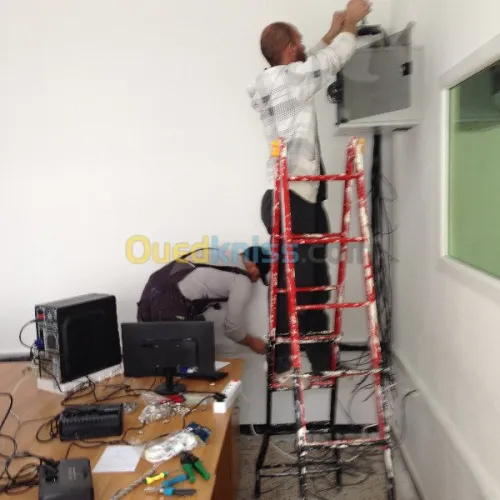 installation camera de surveillance