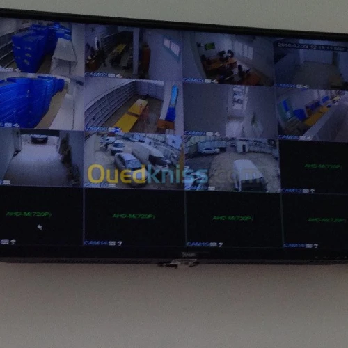 installation camera de surveillance