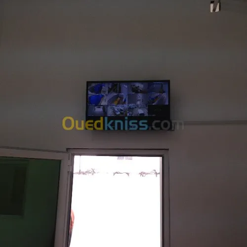 installation camera de surveillance