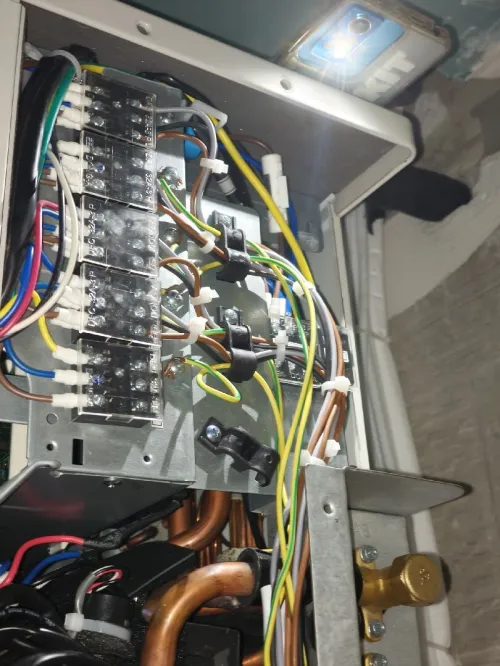 Installation climatisation 