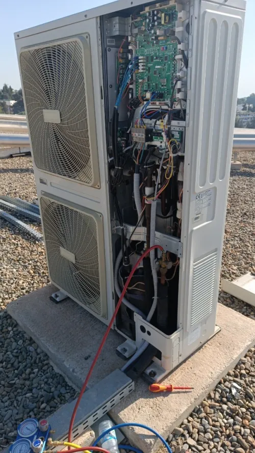 Installation climatisation 