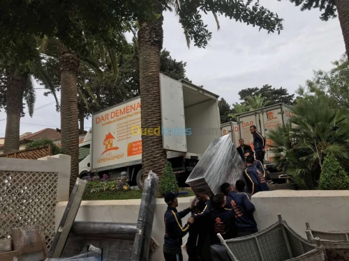   ترحيل ونقل وفك و تركيب وتغليف الاثاث